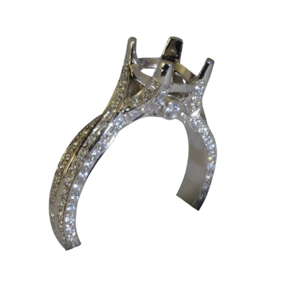 Hearts on Fire - Refined Bridal Semi-Mount