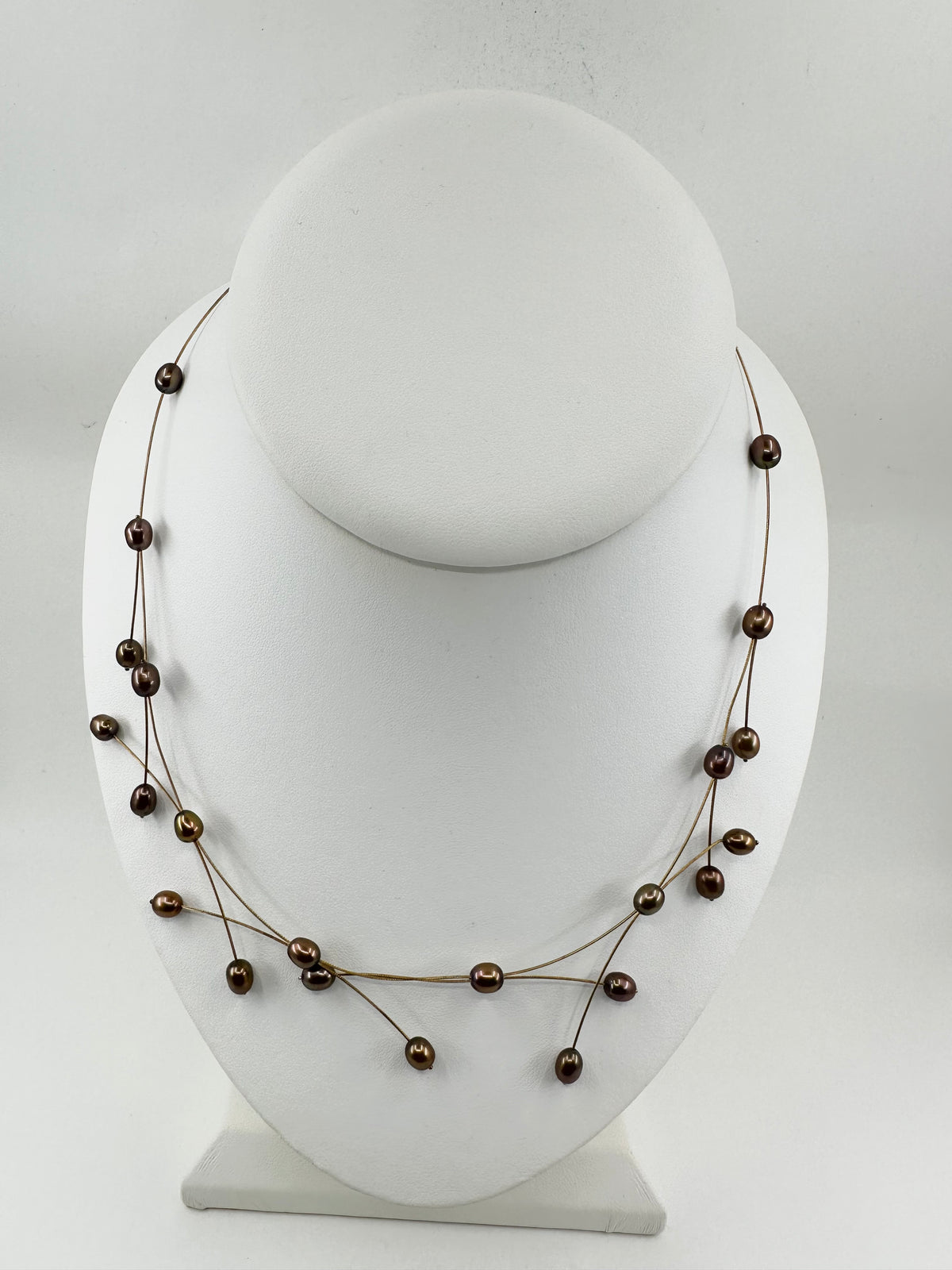 Honora - Brown Pearl Necklace